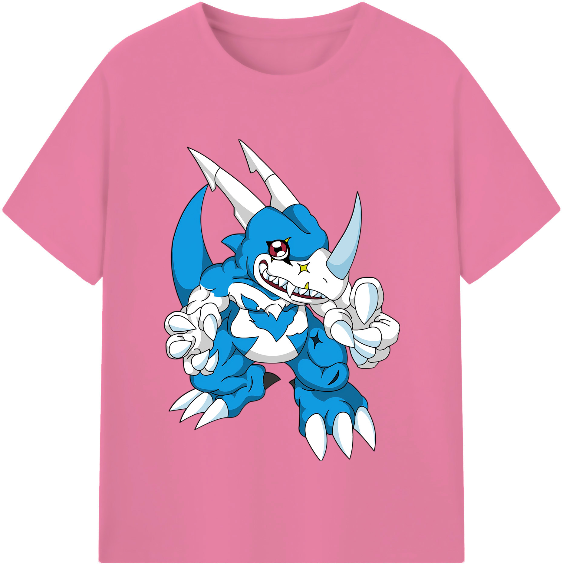 （画像用） Digimon デジタルモンスター/デジモン 綿100％半袖Tシャツ（フロントプリント）